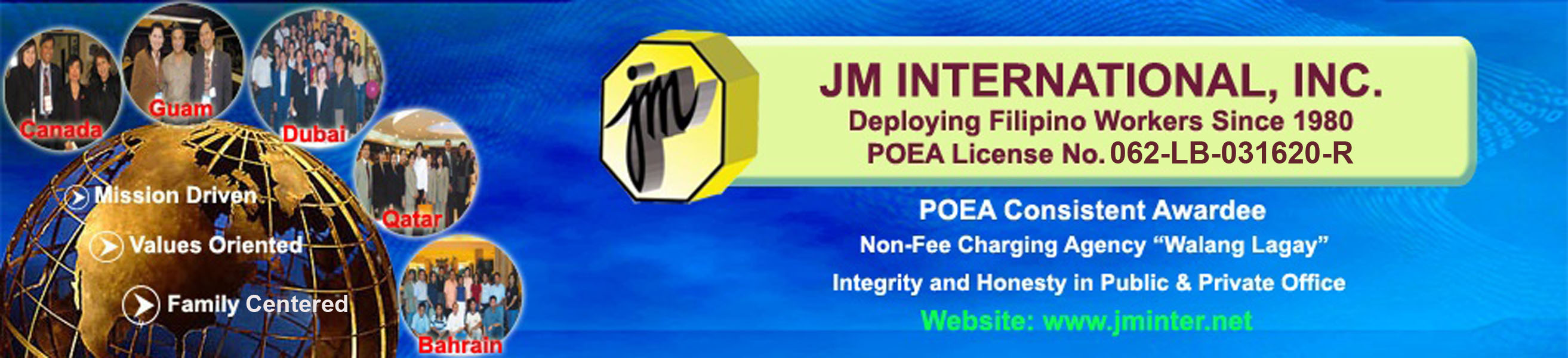 JM INTERNATIONAL, INC.